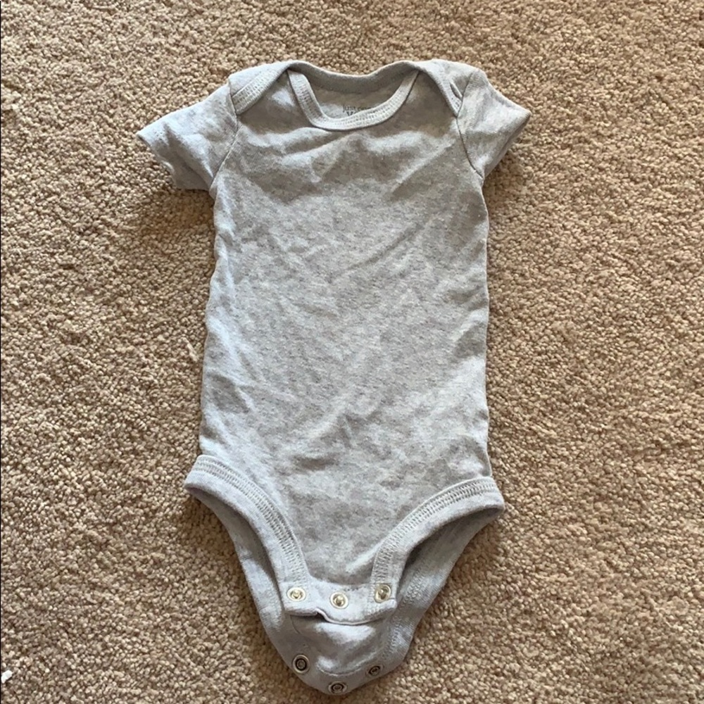 Gray onesie
